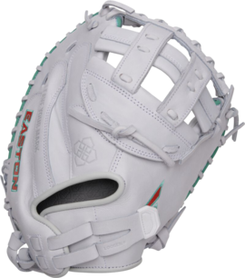 Easton Signature series Softball Jen Schro 34" Catcher Glove White/Teal RHT
