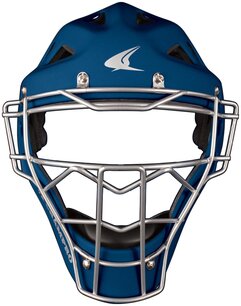 Champro Pro-Plus Matte Rubberized Catcher Helmet Adult Navy Champro Pro-Plus Matte Rubberized Catcher Helmet Adult Navy