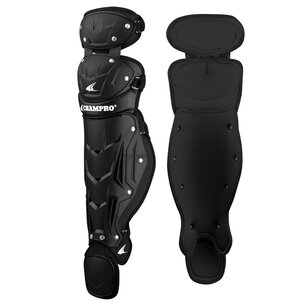 Champro Optimus MVP Double Knee Leg Guard Intermediate 14.5" Black Champro Optimus MVP Double Knee Leg Guard Intermediate 14.5" Black