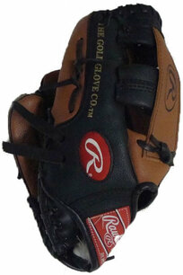 Rawlings Players Series 10.5" Youth Glove Black/Brown LHT Rawlings Players Series 10.5" Youth Glove Black/Brown LHT