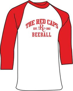 Red Caps Beeball Game Shirt Red Caps Beeball Game Shirt