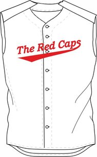 Red Caps Sleeveless Softball Jersey Red Caps Sleeveless Softball Jersey