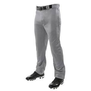 BP9UG - Champro Extra Long Open Bottom Pants Grey BP9UG - Champro Extra Long Open Bottom Pants Grey
