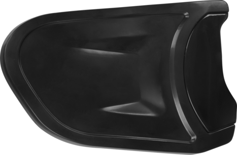 Rawlings R16/Coolflo Batting Helmet Extension Black Rawlings R16/Coolflo Batting Helmet Extension Black