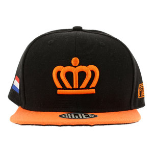KingCapGajes - Gajes Kingdom Cap Black/Orange Kroon