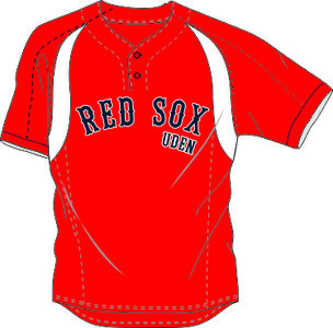 red sox practice jersey